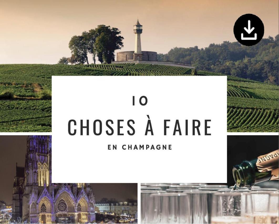 Charmant Studio En Champagne - Sparkling-Life Matougues Dış mekan fotoğraf